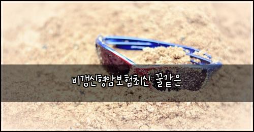 비갱신형암보험최신 꿀같은