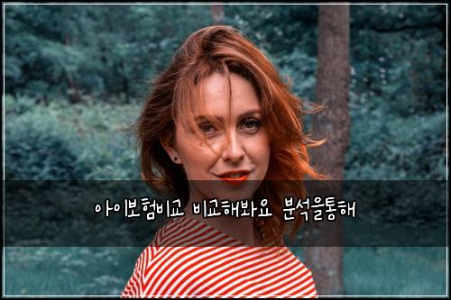 아이보험비교 비교해봐요 분석을통해