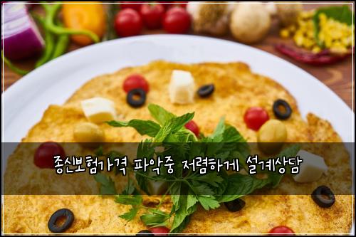 종신보험가격 파악중 저렴하게 설계상담