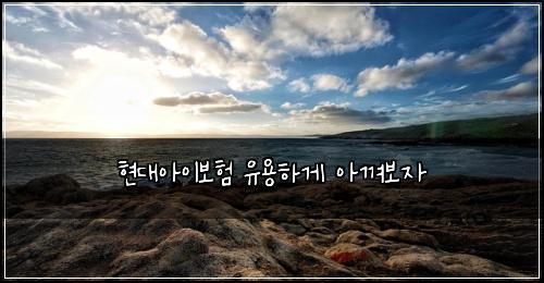 현대아이보험 유용하게  아껴보자