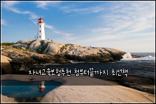 자녀교육보험추천 첨부터끝까지 최선책