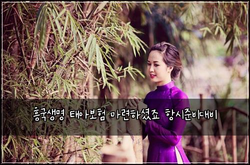 흥국생명 태아보험 마련하셨죠  항시준비대비