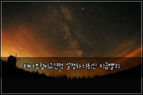 ํ์๋ณดํ๋น๊ต๊ฒฌ์ ์ค์ ํ๊ธฐ์ต์ ์ง๊ธ๋นจ๋ฆฌ