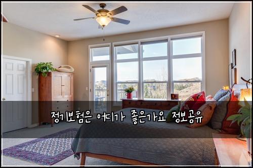 정기보험은 어디가 좋은가요 정보공유