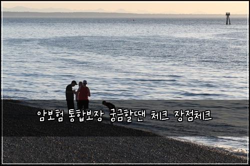암보험 통합보장  궁금할땐 체크 장점체크