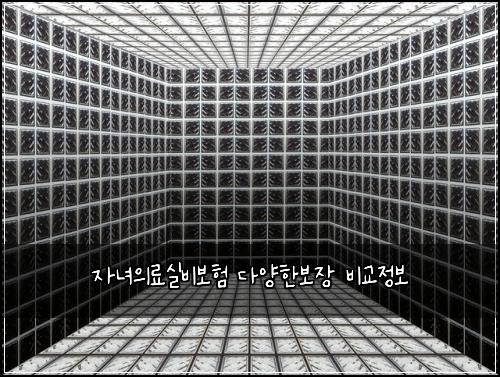 자녀의료실비보험 다양한보장  비교정보