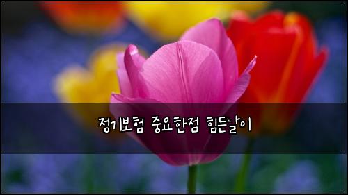 ์ ๊ธฐ๋ณดํ ์ค์ํ์ ํ๋ ๋ ์ด