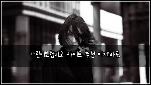์ด๋ฆฐ์ด๋ณดํ๋น๊ต ์ฌ์ดํธ ์ถ์ฒ ์ด์ ๋ฐ๋ก