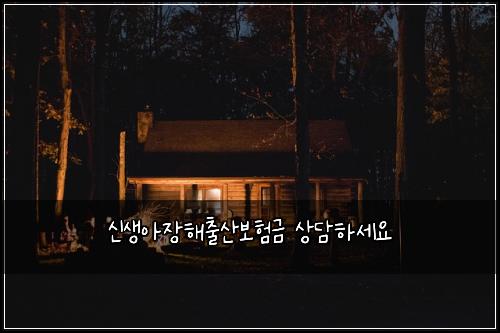 신생아장해출산보험금 상담하세요