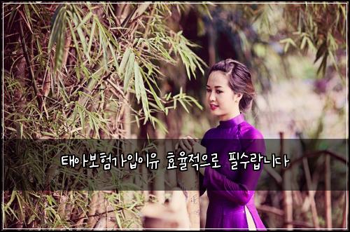 태아보험가입이유 효율적으로 필수랍니다