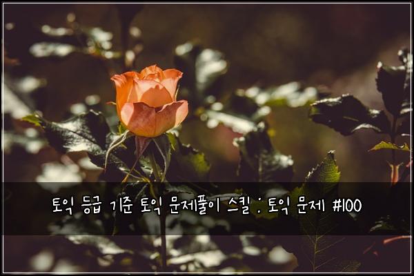 ํ ์ต ๋ฑ๊ธ ๊ธฐ์ค ํ ์ต ๋ฌธ์ ํ์ด ์คํฌ : ํ ์ต ๋ฌธ์ #100