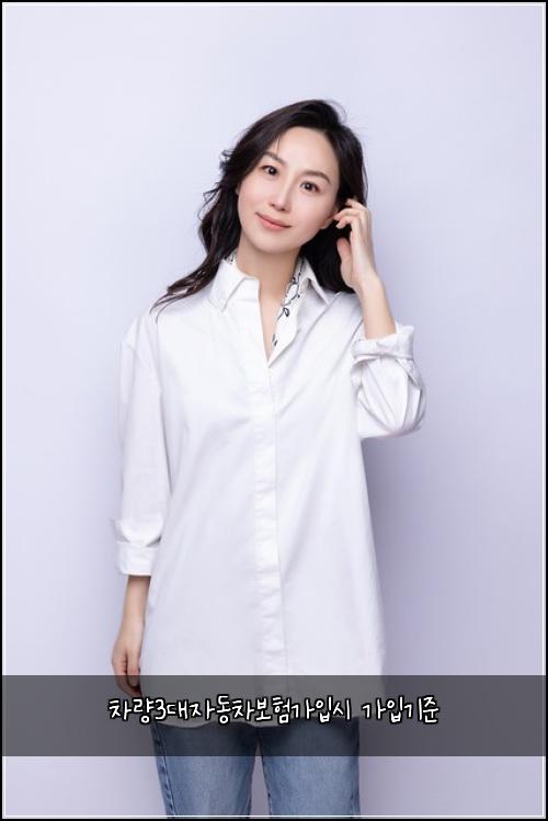 차량3대자동차보험가입시 가입기준