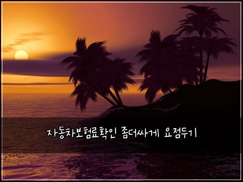 ์๋์ฐจ๋ณดํ๋ฃํ์ธ ์ข๋์ธ๊ฒ ์์ ๋๊ธฐ
