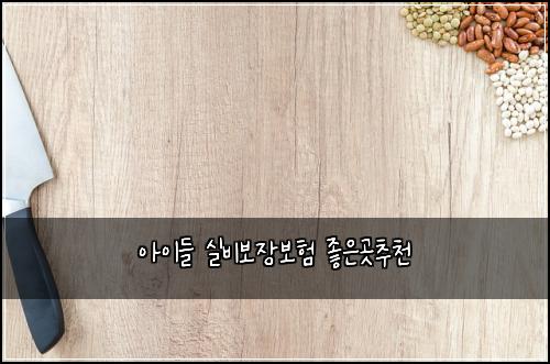 ์์ด๋ค ์ค๋น๋ณด์ฅ๋ณดํ ์ข์๊ณณ์ถ์ฒ
