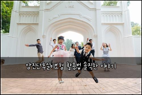 암진단후실비보험 활용법 솔직한 이야기