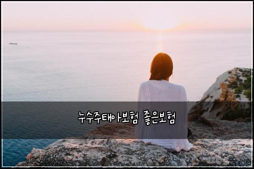 누수주태아보험 좋은보험 