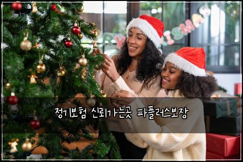 정기보험 신뢰가는곳  파플러스보장
