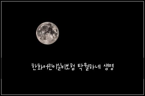 한화어린이실비보험 탁월하네  생명