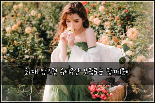 화재 암보험 유비무암 보험료는 함께준비