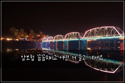 암보험 꼼꼼히비교  어떤 거 들고 계세요