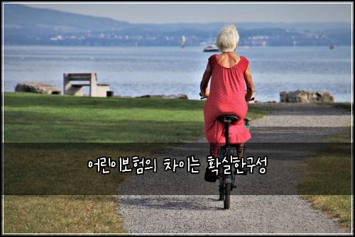 어린이보험의 차이는 확실한구성