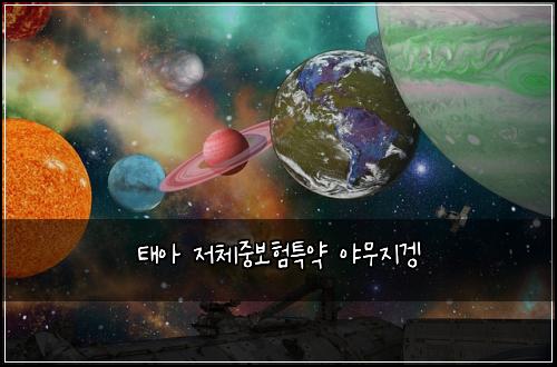 태아 저체중보험특약 야무지겡