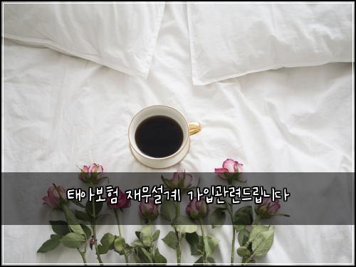 태아보험 재무설계  가입관련드립니다