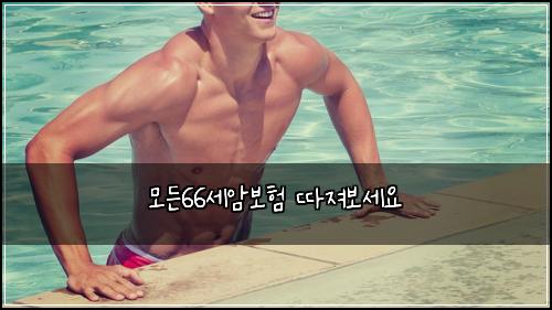 모든66세암보험 따져보세요 