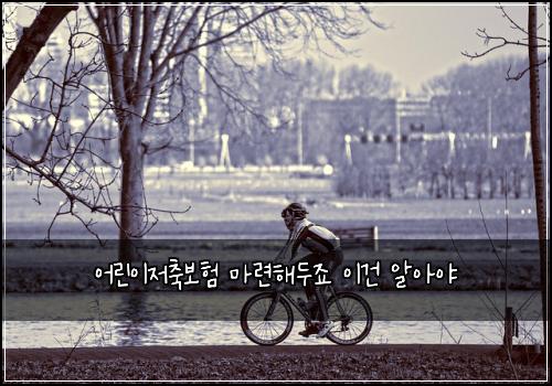 어린이저축보험 마련해두죠  이건 알아야