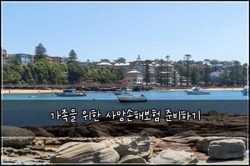 가족을 위한 사망손해보험 준비하기