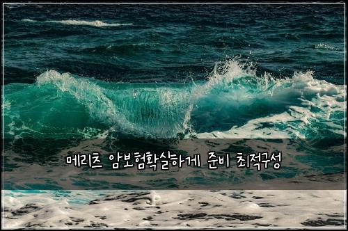 λ©λ¦¬μΈ μ보ννμ€νκ² μ€λΉ μ΅μ ꡬμ±