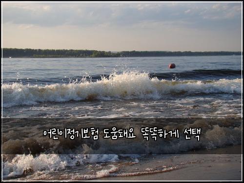 어린이정기보험 도움돼요  똑똑하게 선택