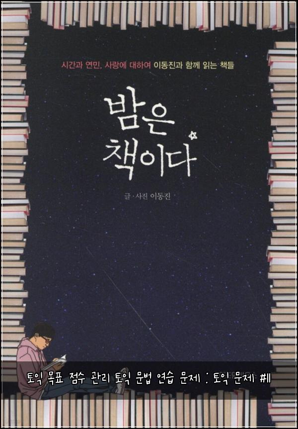 토익 목표 점수 관리 토익 문법 연습 문제 : 토익 문제 #11