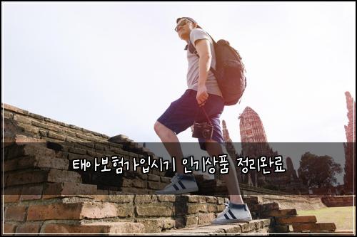 태아보험가입시기 인기상품 정리완료