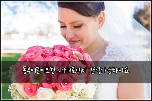동부어린이보험 제대로대비  견적가능하나요