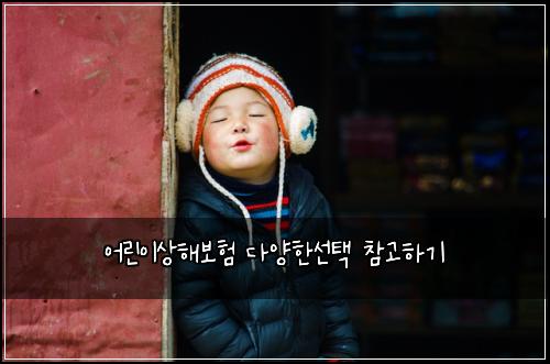 어린이상해보험 다양한선택  참고하기