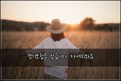์ ๊ธฐ๋ณดํ์ ์ฐพ์ต๋๋ค ์์ธํ๋ด์