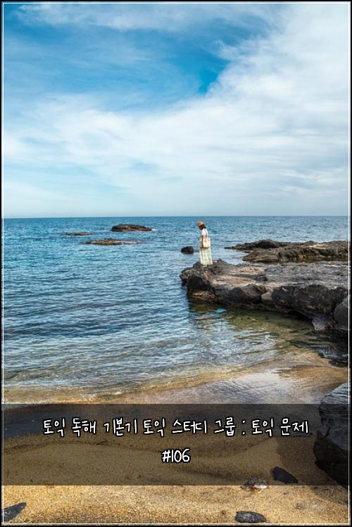 토익 독해 기본기 토익 스터디 그룹 : 토익 문제 #106