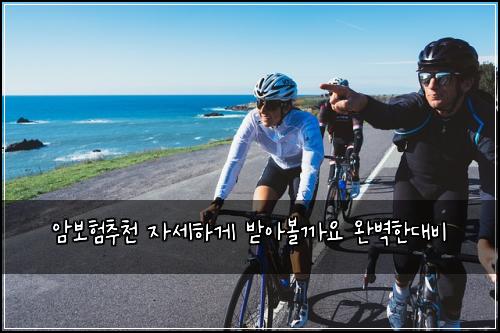 암보험추천 자세하게 받아볼까요 완벽한대비
